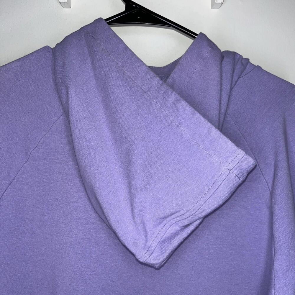 Gaiam Activewear Women’s Purple Hooded Sweatshirt Pockets Size Small - Picture 5 of 8